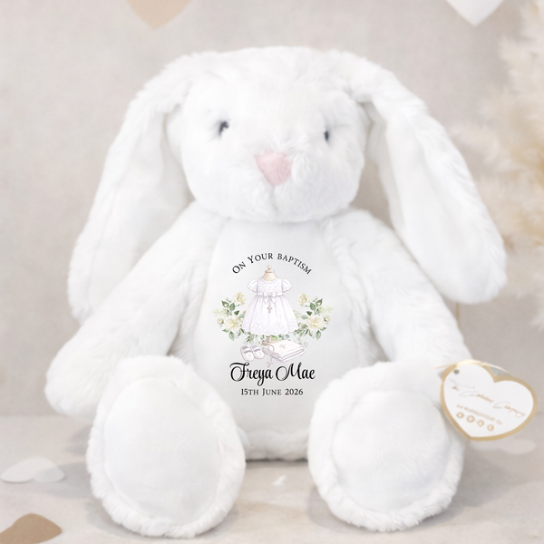 Personalised Christening Teddy Bear For Kids