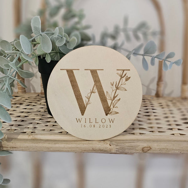 Personalised Wooden Engraved Plaque