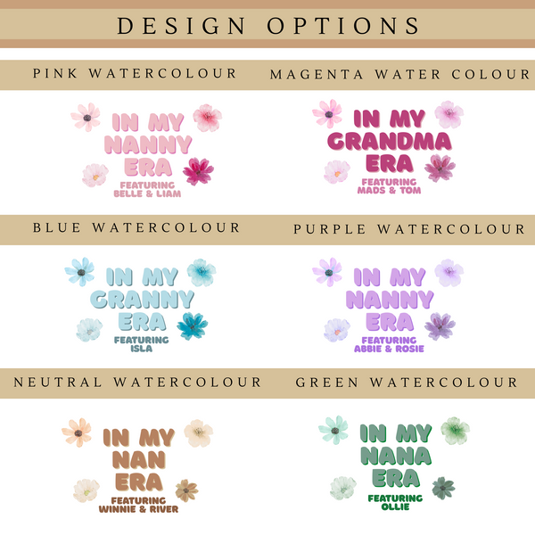 In My Grandma Era Christmas Mug – Funny Personalised Christmas Gift for Grandma, Nanny, or Nanna