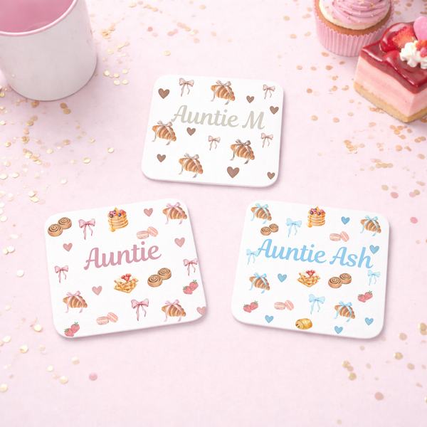 Personalised Breakfast Croissant Mug For Auntie
