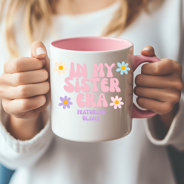 Personalised Big Sister Mug – The Perfect Christmas Gift for New Big Sisters
