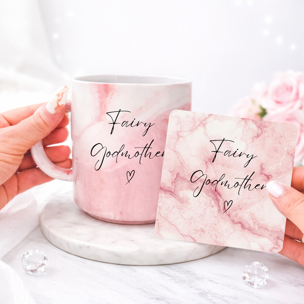 Personalised Marble Mug For Godmothers