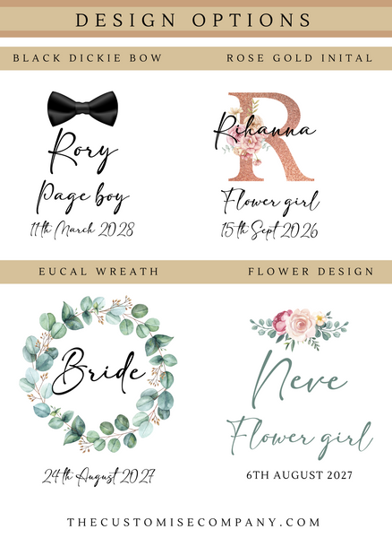 Personalised Aprons For Bride & Groom