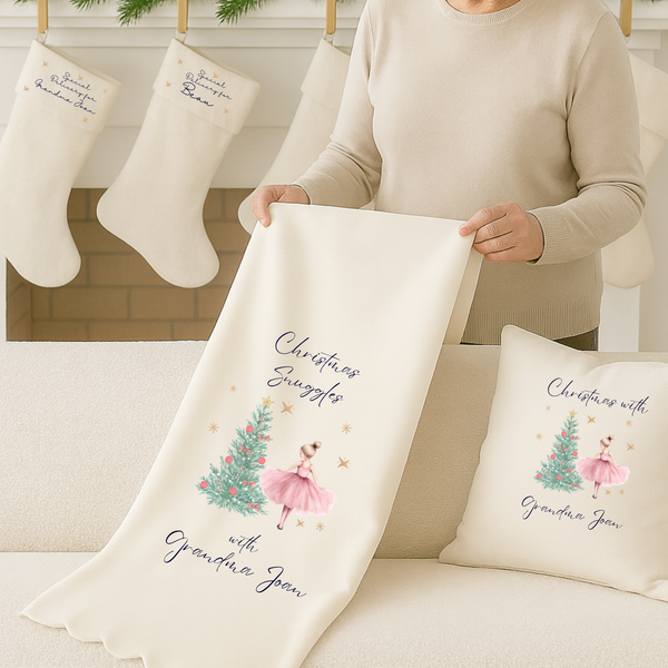 Personalised Nutcracker Fleece Blanket