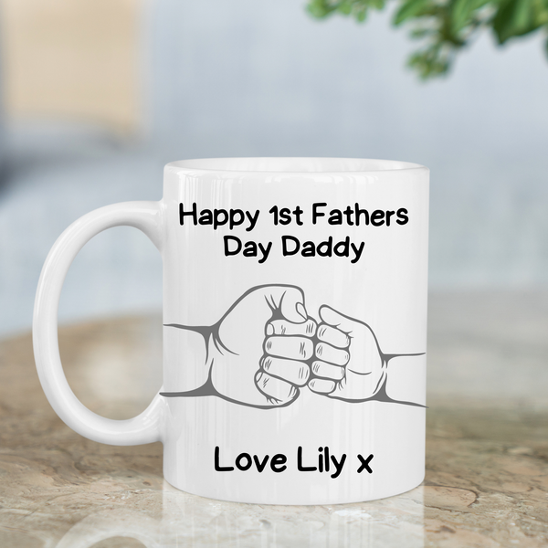 Personalised Mug & Coaster For Fathers Day