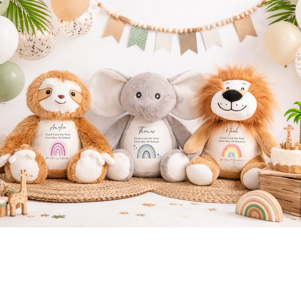 Personalised Back to School Soft Toy | First Day Gift