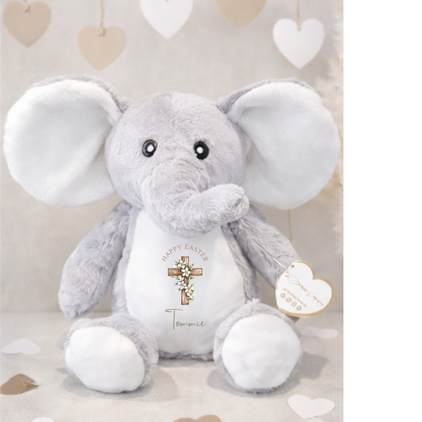 Personalised Religious Teddy Bear For Easter