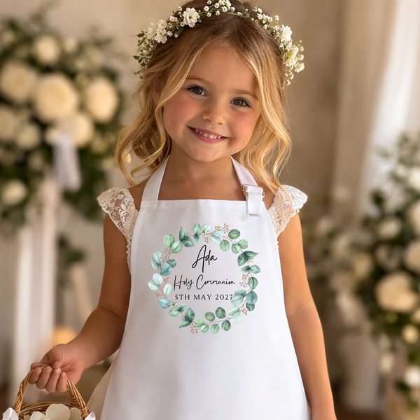 Personalised Apron For Holy Communion