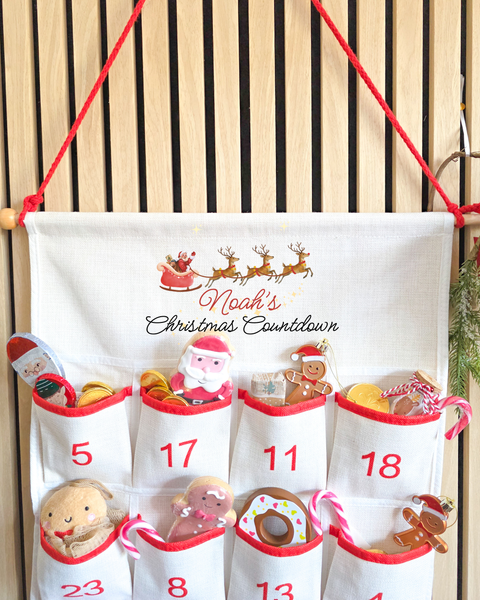 Personalised Sleigh Advent Calendar 2025 - Gifts For Kids