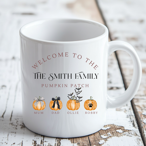 Halloween Pumpkin Mug and Coaster Set – Cute Autumn Coffee Gift