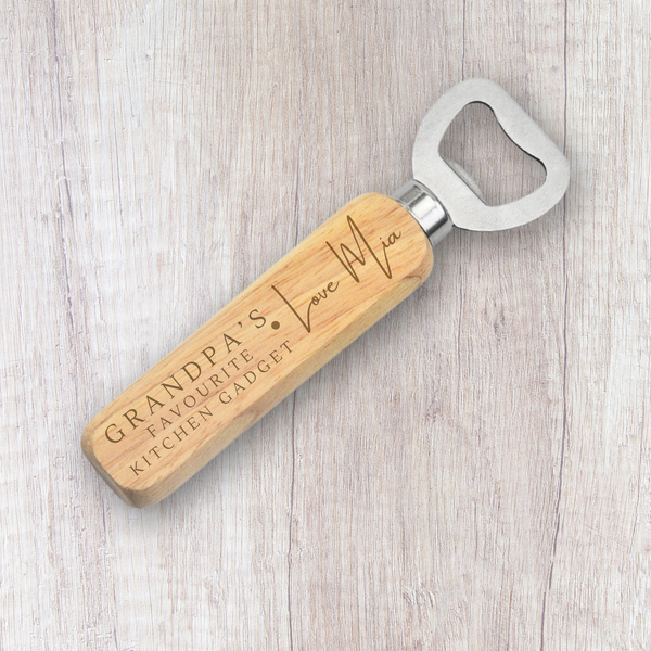 Personalised Bottle Opener For Grandad