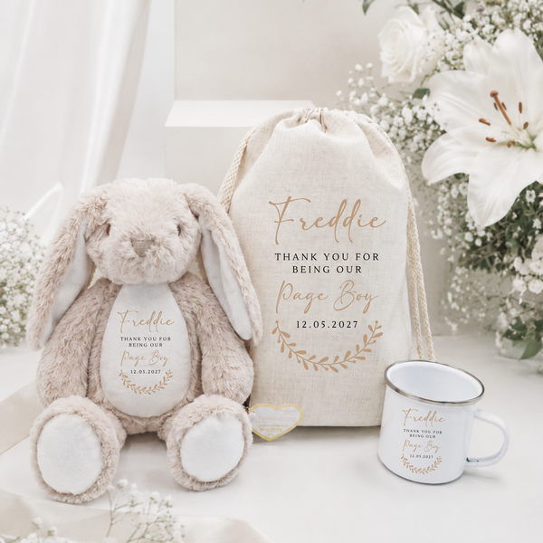 Personalised Flower Girl & Page Boy Gift Set | Wedding Gifts