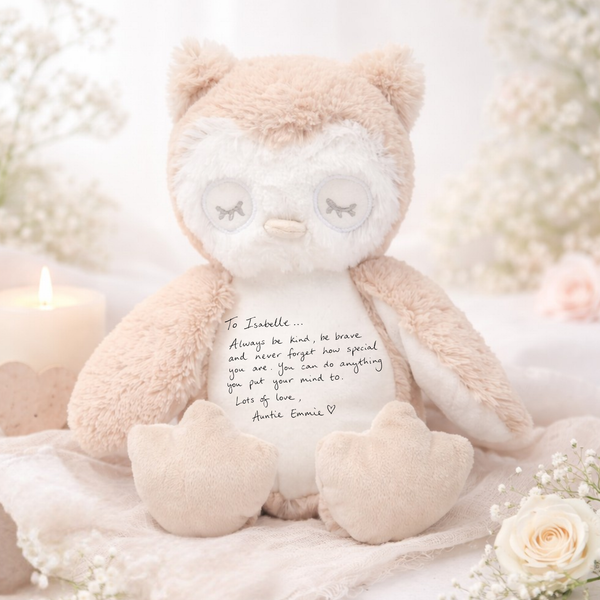 Personalised Handwriting Soft Toy