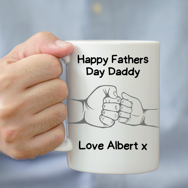 Personalised Mug & Coaster For Fathers Day