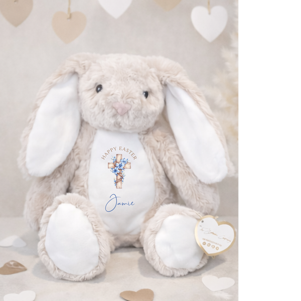 Personalised Religious Teddy Bear For Easter