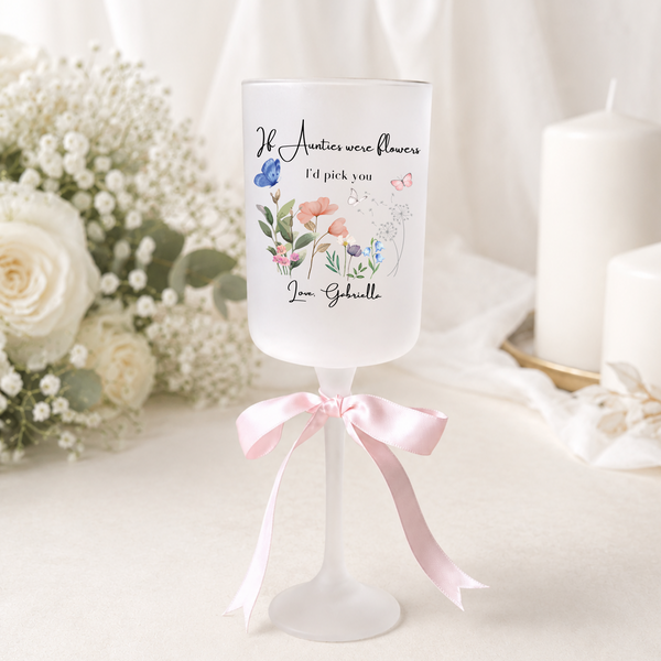 Personalised Wine Glass Gift For Her
