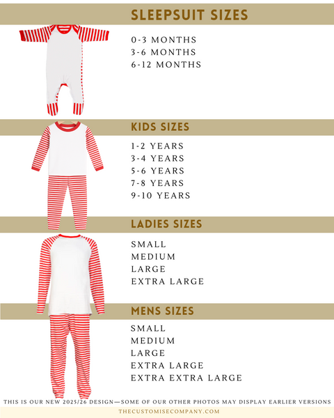 Personalised Matching Family Santa Hoodies