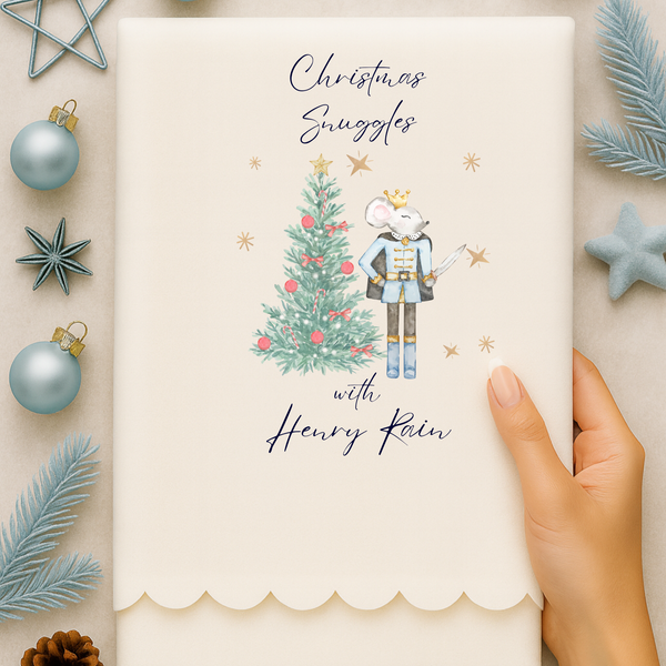 Personalised Nutcracker Fleece Blanket