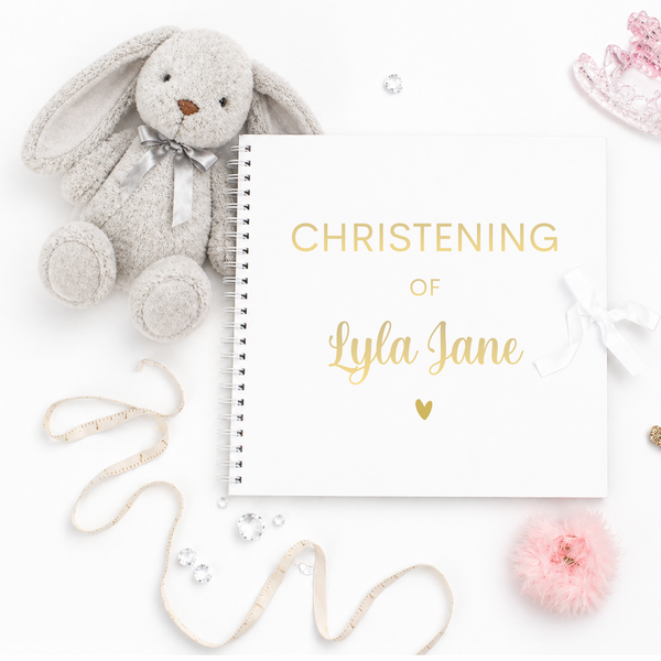 Personalised Christening/Baptism/Holy Communion Scrapbook