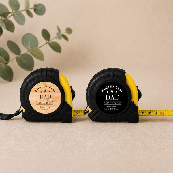 Personalised Tape Measure Dad Gift | Father's Day