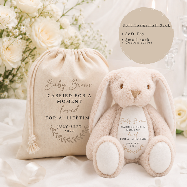 Miscarriage & Baby Loss Personalised Soft Toy | Remembrance Keepsake