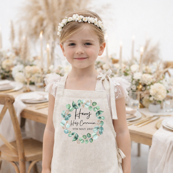 Personalised Apron For Holy Communion