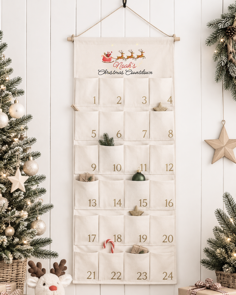 Personalised Sleigh Advent Calendar 2026 - Gifts For Kids