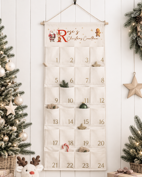Personalised Santa Advent Calendar 2026 - Gifts For Kids