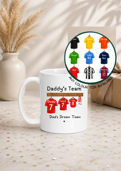 Personalised Grandad Football Mug Father’s Day Gift