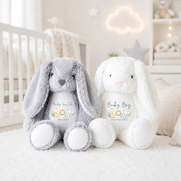 Personalised Safari Soft Toy