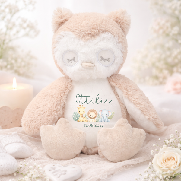 Personalised Safari Soft Toy