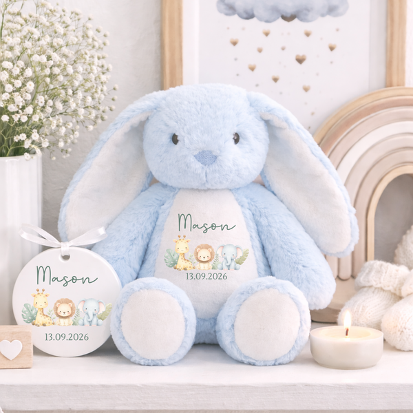 Personalised Safari Soft Toy