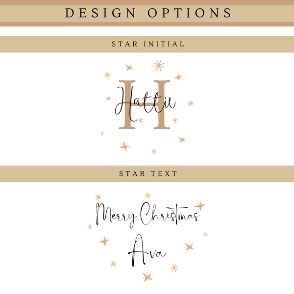 Secret Santa Personalised Mug – Custom Initial & Name Christmas Gift