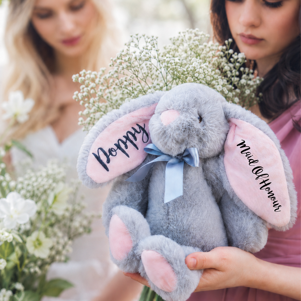 Personalised Maid Of Honour Bunny