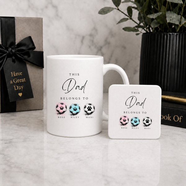 Personalised Father’s Day Football Gift for Dad