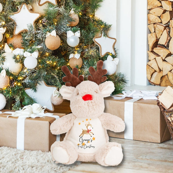 Reindeer Soft ToyReindeer Soft Toy,Custom Cuddly Toy,Plush Toy Reindeer,Custom Teddy