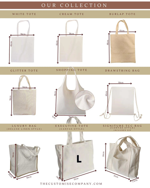 Personalised Animal Tote Bag For Auntie