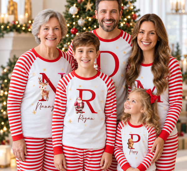 Matching Santa Pyjamas – Festive Family Christmas PJs for All Ages