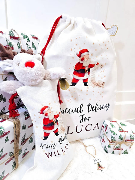 My First Christmas Baby Grow Only,New Baby Christmas Outfit,Santa 1st Xmas Sleepsuit Gift