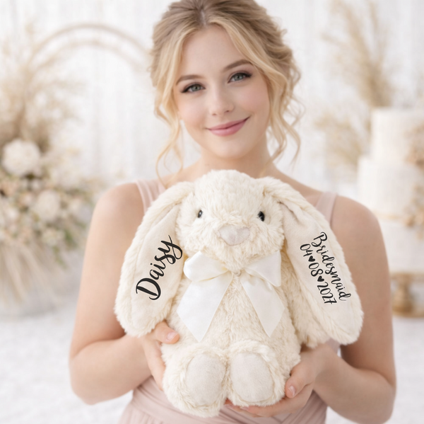 Personalised Flower Girl Bunny