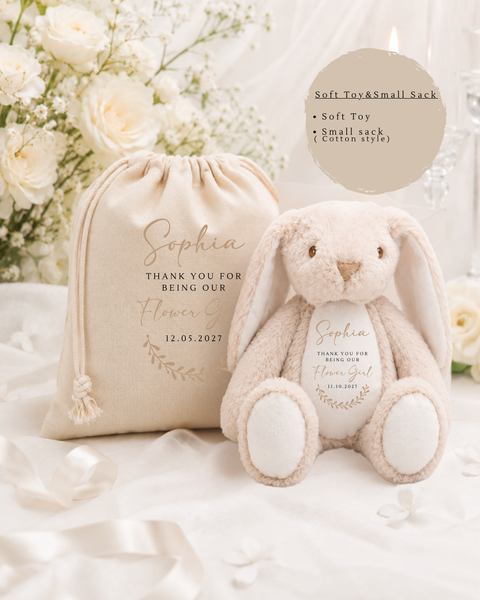 Personalised Flower Girl & Page Boy Gift Set | Wedding Gifts