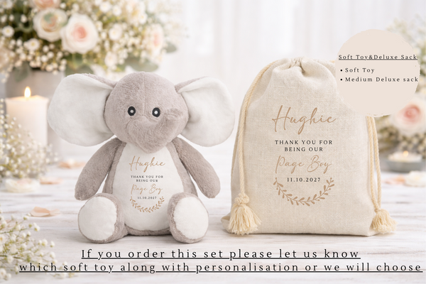 Personalised Flower Girl & Page Boy Gift Set | Wedding Gifts