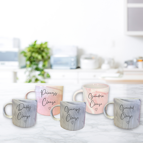 Personalised Christmas Family Mug