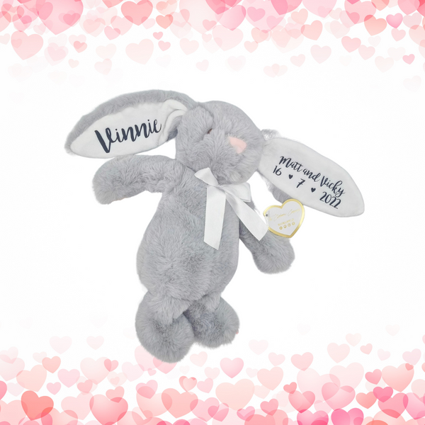 Personalised Valentine's Bunny