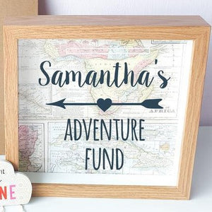 Personalised Money Box for Travelling