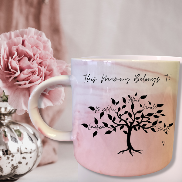 Personalised Family Tree Mug