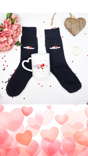 Personalised Sherpa, Cup and Socks Set