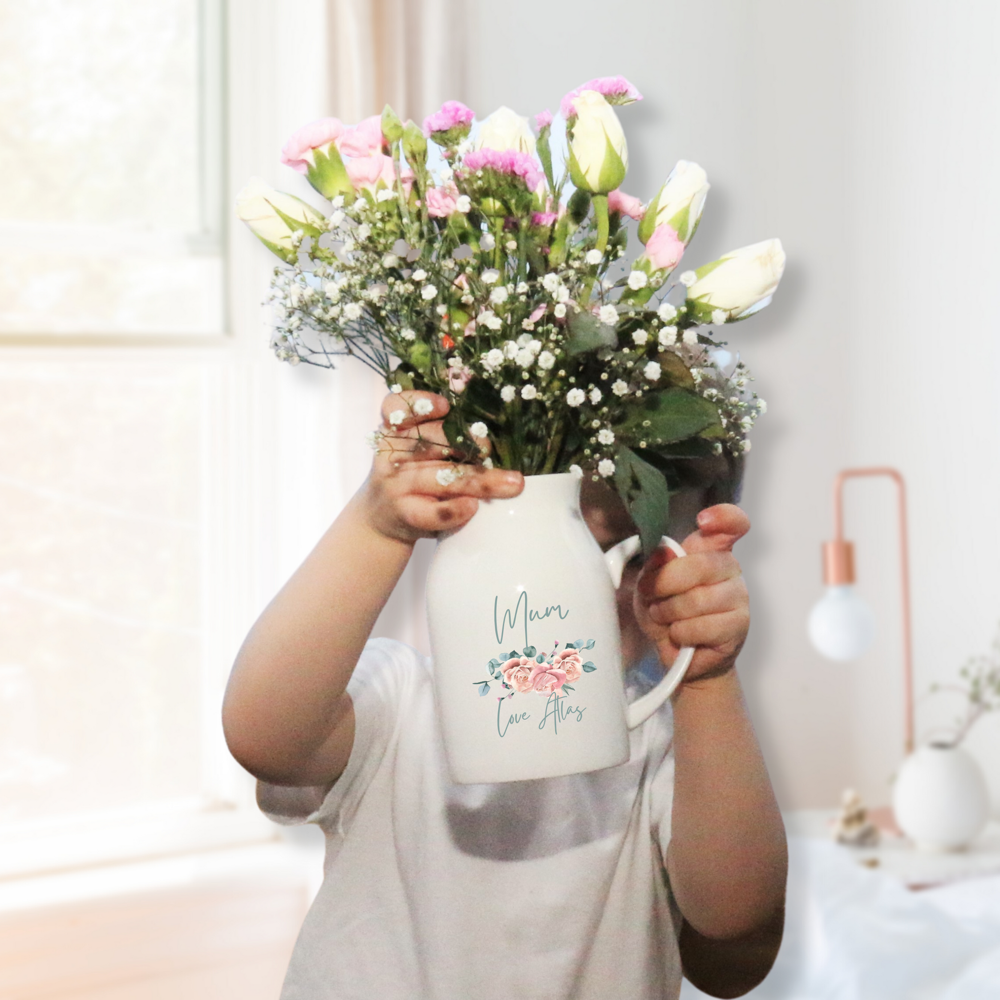 Personalised Vase For Mothers Day