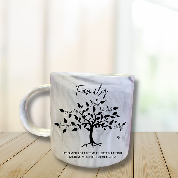 Personalised Family Tree Mug