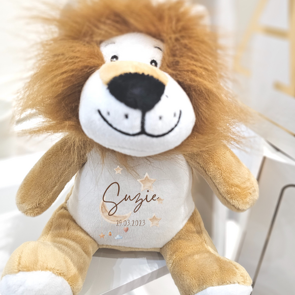 Personalised Soft Toy For New Baby